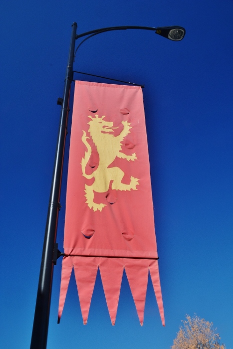 Shakespeare Festival town banner